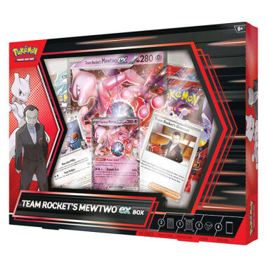 Pokémon Team Rocket's Mewtwo ex Box
