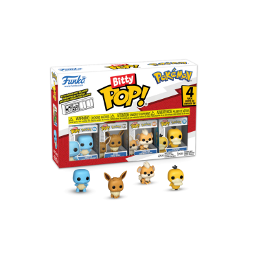 Funko Bitty POP! Pokémon - Squirtle 4-pack