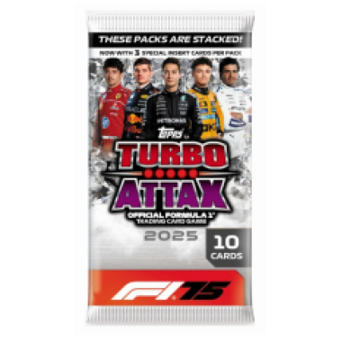 2025 Topps Turbo Attax Formule 1 Balíček