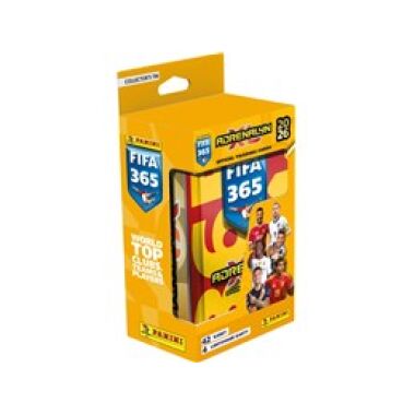 PANINI FIFA 365 2025/2026 - ADRENALYN - plechová krabička (hranatá)