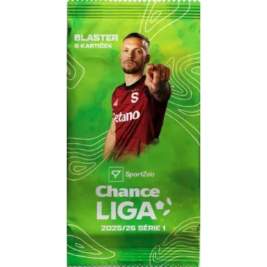 Fotbalové karty SportZoo Chance Liga 2025/26 - 1. série Blaster balíček