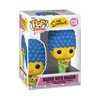 Funko POP! Television: The Simpsons - Marge with Maggie