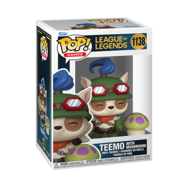 Funko POP! Games: League of Legends – Teemo with Mushroom