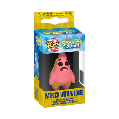 Funko POP! Keychain: Nickelodeon - Patrick with Wedgie