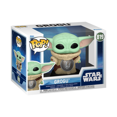 Funko POP! Star Wars: The Mandalorian & Grogu - Grogu with Mudhorn Chest Armor