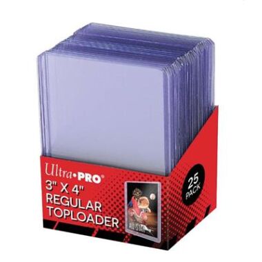UP - Toploader - 3" x 4" Clear Regular (25 kusů)