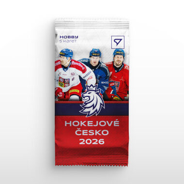 Hokejové kartičky SportZoo Hokejové Česko 2026 - Hobby balíček