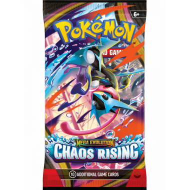 Pokémon TCG: Mega Evolution - Chaos Rising - Booster  (10 karet)