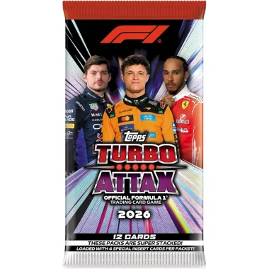2026 Topps Turbo Attax Formule 1 Balíček