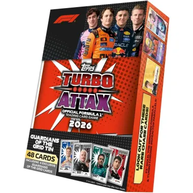 2026 Topps Turbo Attax Formule 1 Mega Tin - Guardians of the Grid