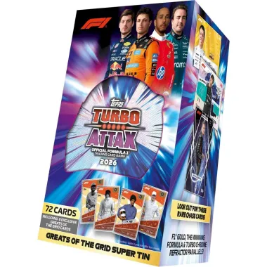 2026 Topps Turbo Attax Formule 1 Super Tin - Greats of the Grid