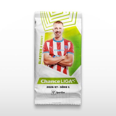 Fotbalové karty SportZoo Chance Liga 2026/27 - 1. série - Blaster balíček