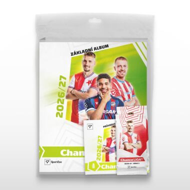 Fotbalové karty SportZoo Chance Liga 2026/27 – 1. série – Startovací balíček